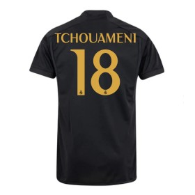 Real Madrid Tchouameni 18 Tredjedrakt 2023-24 Kortermet